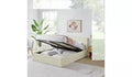 Home Heathdon Double Ottoman Bed - Natural